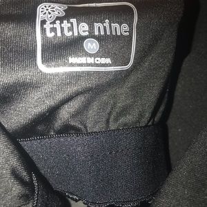 Title Nine Gray cotton and Lycra dress